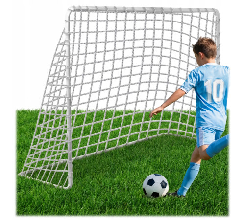 Ворота футбольні Neo‑Sport NS‑485 183 х 122 х 61 см, білі