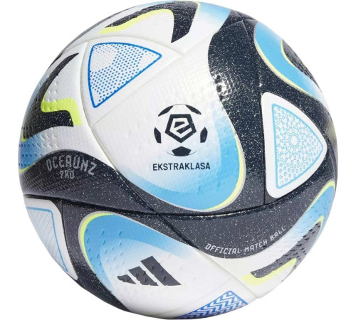 М'яч футбольний Adidas Ekstraklasa Pro IQ4933, біло-синій, розмір 5 М'яч футбольний Adidas Ekstraklasa Pro IQ4933, біло-синій, розмір 5