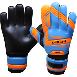 Рукавички воротарські Ligue Saver р. 8, різнокольорові