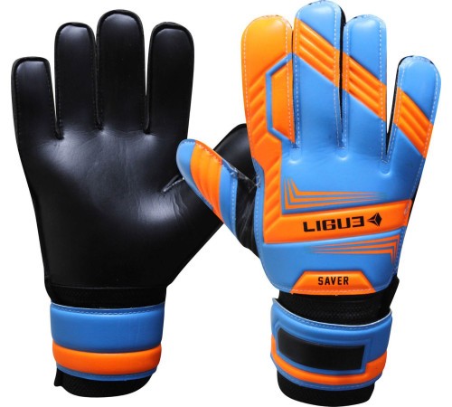 Рукавички воротарські Ligue Saver р. 8, різнокольорові