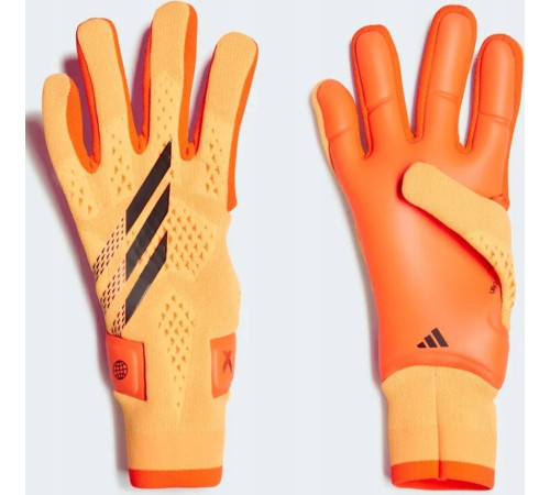 Рукавички воротарські Adidas X GL PRO HN5571 р. 10,5, помаранчеві