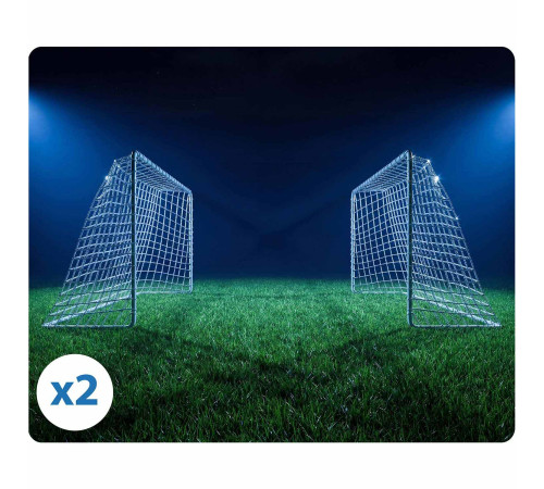 Ворота футбольні Neo‑Sport NS‑485-2 183 х 122 х 61 см, білі