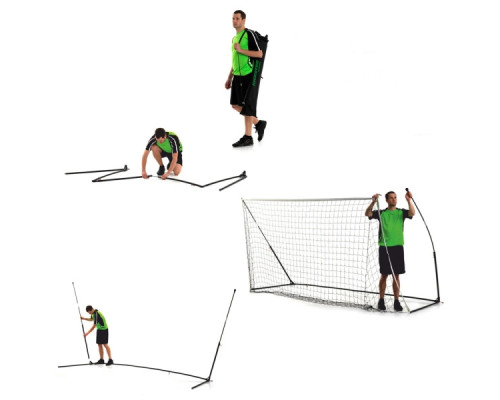 Футбольні ворота QUICKPLAY KICKSTER 12x6' 360x180 см