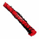 Сітка волейбольна Romi Sport "Професійна 9,5 м.", 3 мм.(PP) black/red