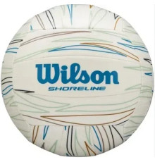 М'яч волейбольний Wilson SHORELINE ECO VB OF, біло-синій