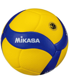М'яч волейбольний MIKASA V400W розмір 4, жовто-синій