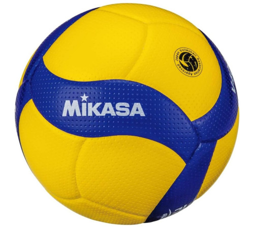 М'яч волейбольний MIKASA V400W розмір 4, жовто-синій