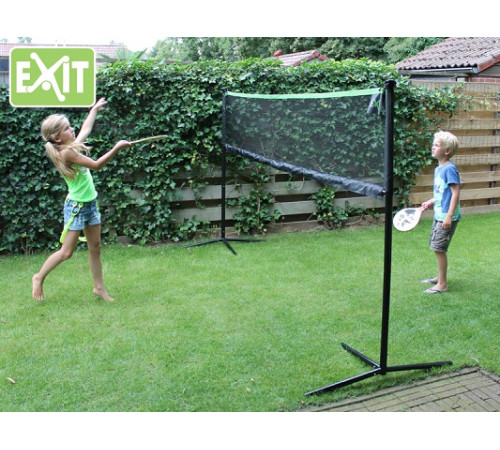 Сітка волейбольна Exit 5000, 500 х 243 см, чорно-зелена Сітка волейбольна Exit 5000, 500 х 243 см, чорно-зелена