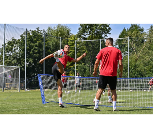 Сітка волейбольна YakimaSport 100324, 600 х 150 см, синьо-біла Сітка волейбольна YakimaSport 100324, 600 х 150 см, синьо-біла