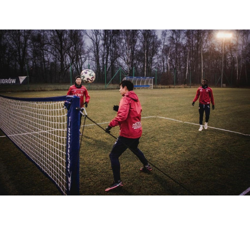 Сітка волейбольна YakimaSport 100324, 600 х 150 см, синьо-біла Сітка волейбольна YakimaSport 100324, 600 х 150 см, синьо-біла