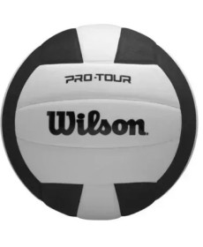 М'яч волейбольний Wilson PRO TOUR VB NEW розмір 5, чорно-білий