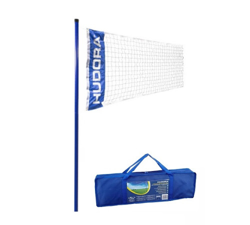 Сітка волейбольна Hudora 76535 215 х 70 см, синьо-біла Сітка волейбольна Hudora 76535 215 х 70 см, синьо-біла