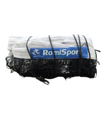 Сітка волейбольна Romi Sport 0,27 см, 850 см, чорно-біла