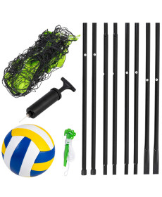 Сітка та рамка для волейболу та бадмінтону 570 см