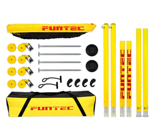 Набір волейбольний FUNTEC Pro Beach Set, жовтий