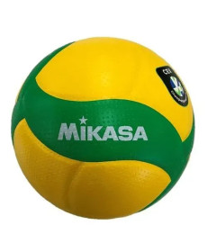 М'яч волейбольний Mikasa V200W-CEV розмір 5, жовто-зелений