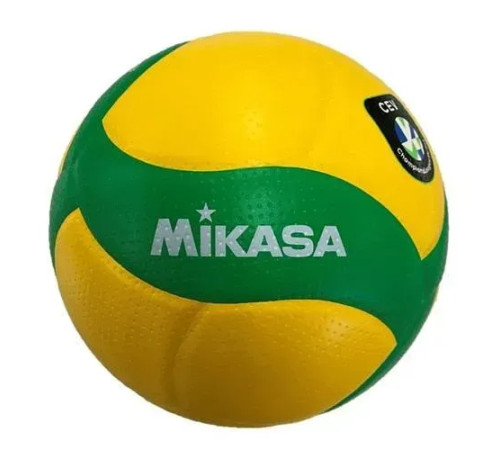 М'яч волейбольний Mikasa V200W-CEV розмір 5, жовто-зелений
