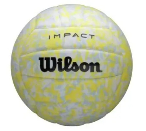 М'яч волейбольний Wilson IMPACT GEN GREEN VB розмір 5, біло-жовтий