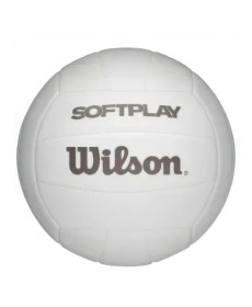 М'яч волейбольний Wilson SOFT PLAY розмір 5, білий