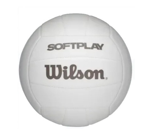 М'яч волейбольний Wilson SOFT PLAY розмір 5, білий
