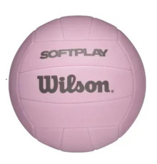 М'яч волейбольний Wilson SOFT PLAY, розмір 5, рожевий