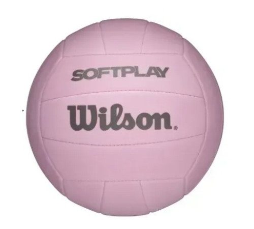 М'яч волейбольний Wilson SOFT PLAY, розмір 5, рожевий