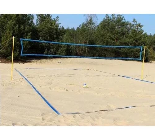 Розмітка майданчика пляжного волейболу (8x16m) Romi Sport, синя