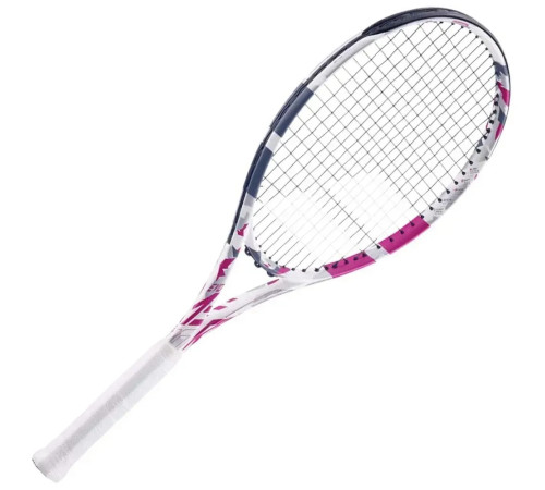 Ракетка Babolat EVO AERO Gr2, біло-рожева