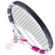 Ракетка Babolat EVO AERO Gr2, біло-рожева