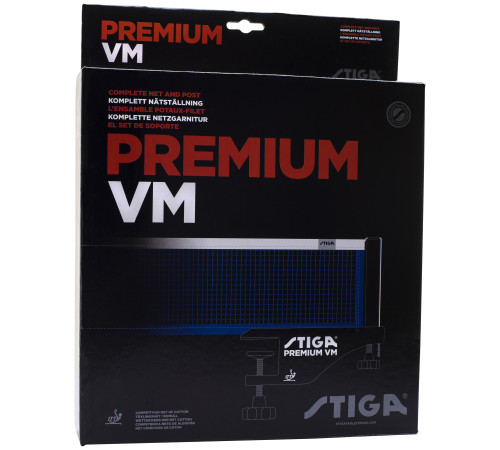 Сітка для настільного тенісу Stiga Premium VM ITTF (639500) Сітка для настільного тенісу Stiga Premium VM ITTF (639500)