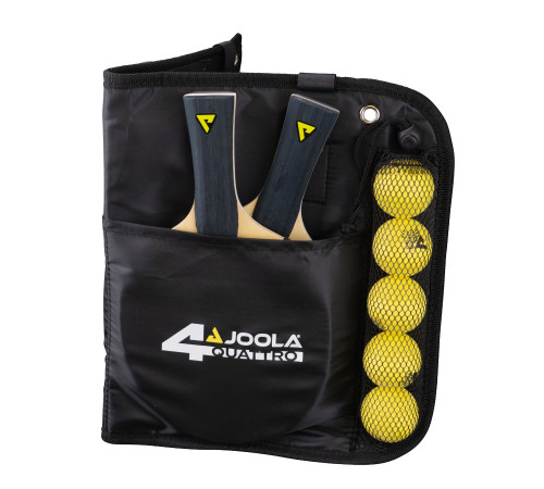 Набір для настільного тенісу Joola Quattro 4 Bats 10 Balls (54818) Набір для настільного тенісу Joola Quattro 4 Bats 10 Balls (54818)