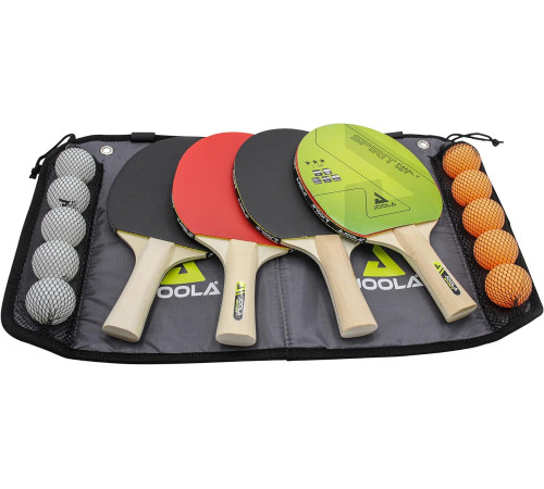 Набір для настільного тенісу Joola Family 4 Bats 10 Balls (54810) Набір для настільного тенісу Joola Family 4 Bats 10 Balls (54810)