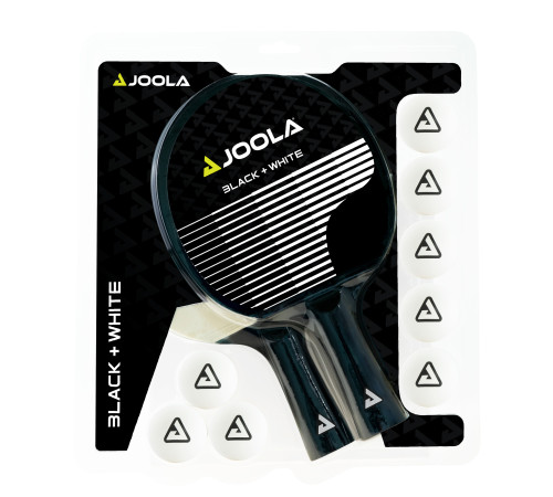 Набір для настільного тенісу Joola Black White 2 Bats 8 Balls (54817) Набір для настільного тенісу Joola Black White 2 Bats 8 Balls (54817)