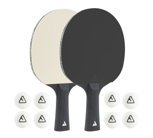 Набір для настільного тенісу Joola Black White 2 Bats 8 Balls (54817) Набір для настільного тенісу Joola Black White 2 Bats 8 Balls (54817)