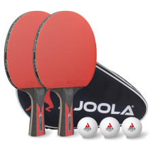 Набір для настільного тенісу Joola Duo Carbon 2 Bats 3 Balls (54822)