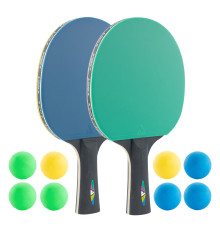 Набір для настільного тенісу Joola Colorato 2 Bats 8 Balls (54814)