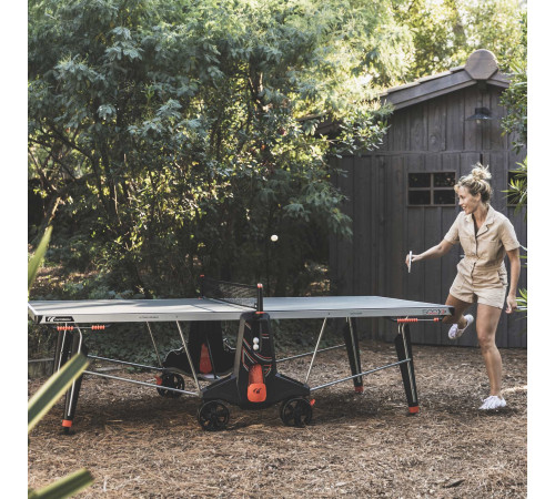 Тенісний стіл 500X CORNILLEAU OUTDOOR сірий Тенісний стіл 500X CORNILLEAU OUTDOOR сірий