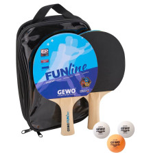 Набір для настільного тенісу Gewo Double-Fun 2 Bats 3 Balls (96960000)