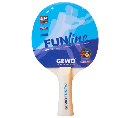 Набір для настільного тенісу Gewo Double-Fun 2 Bats 3 Balls (96960000) Набір для настільного тенісу Gewo Double-Fun 2 Bats 3 Balls (96960000)