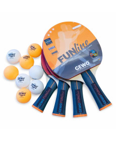 Набір для настільного тенісу Gewo Family & Friends 4 Bats 8 Balls (97010000)