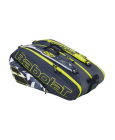 Чохол Babolat RH X (ракеток 12) Pure Aerо, сіро-жовтий
