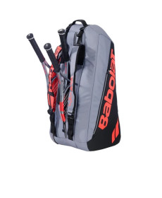 Чохол Babolat RH X6 PURE STRIKE (6 ракеток), сіро-оранжевий