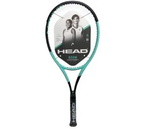 Ракетка Head Boom MP L 2024 Gr2, чорно-бірюзовий
