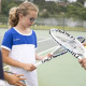 Ракетка для тенісу Tecnifibre Tempo 21, біло-чорна