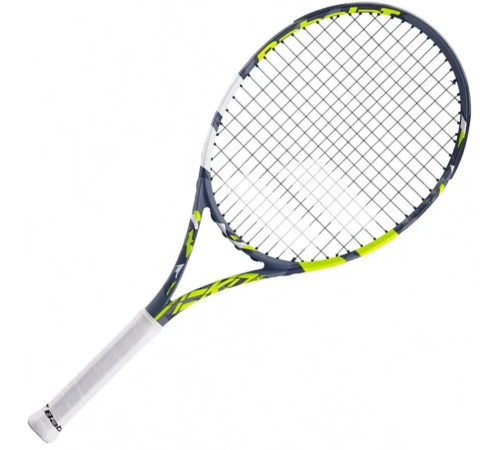 Ракетка для тенісу Babolat AERO JUNIOR 26 2023 year, сіро-жовта