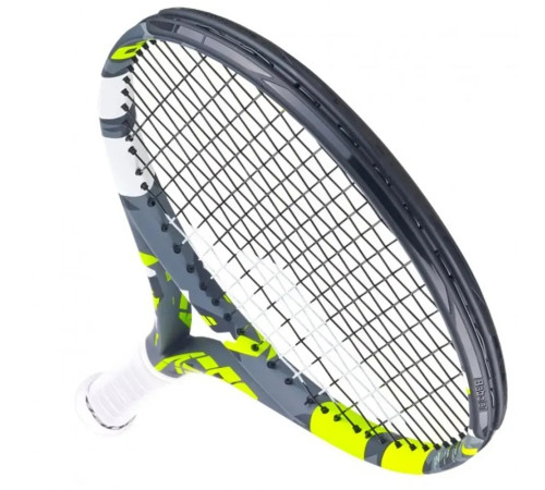 Ракетка для тенісу Babolat AERO JUNIOR 26 2023 year, сіро-жовта