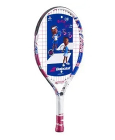 Ракетка для тенісу Babolat B fly 17, біло-рожева