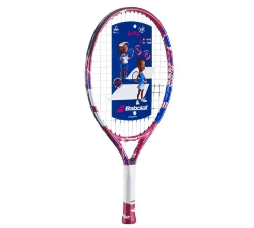 Ракетка для тенісу Babolat Ballfighter 25 2023 year, біло-рожева