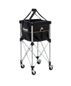 Кошик для тенісний м'ячів HEAD Ball Trolley, чорний