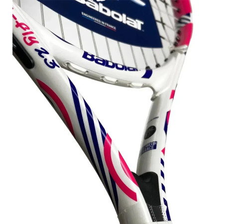 Ракетка для тенісу Babolat B fly 23 2023 year, біло-рожева